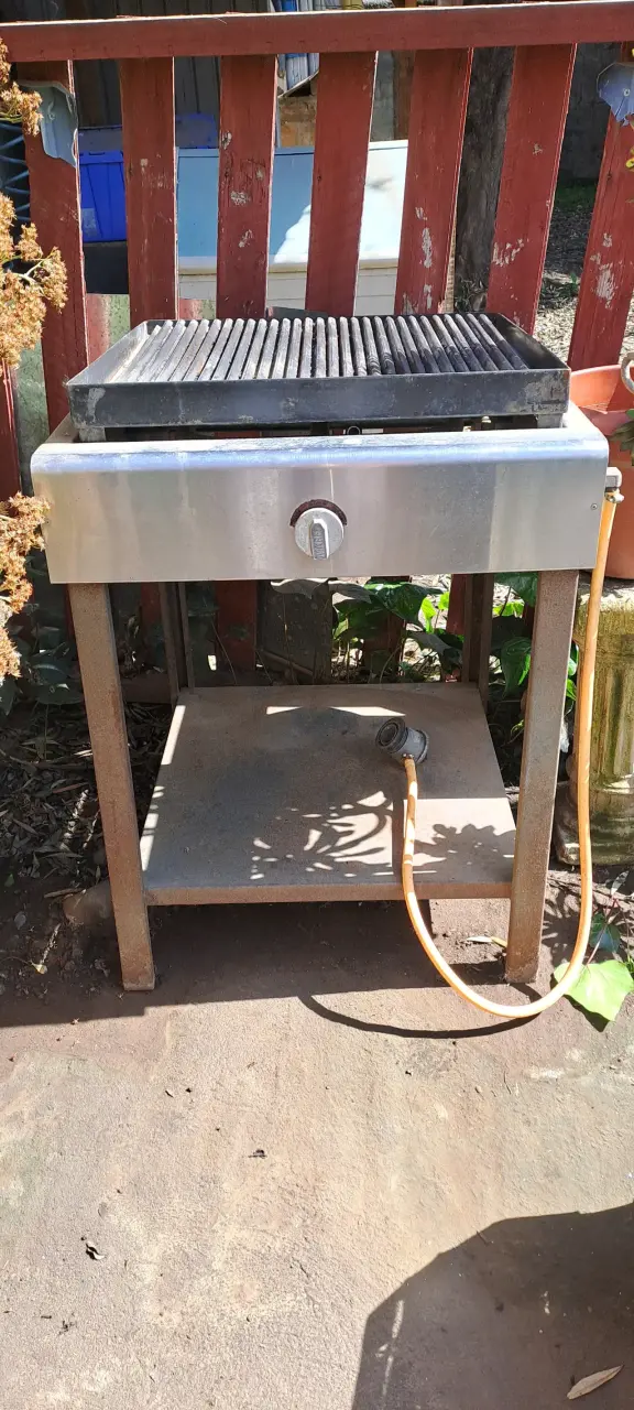 Parrilla a gas de acero inoxidable para exteriores - 3