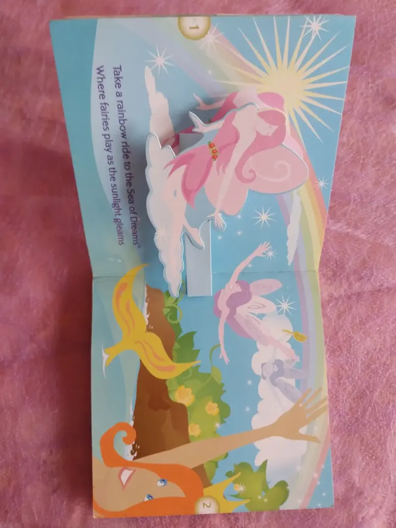Libro Pop-Up Barbie Fairytopia para Niños - 3