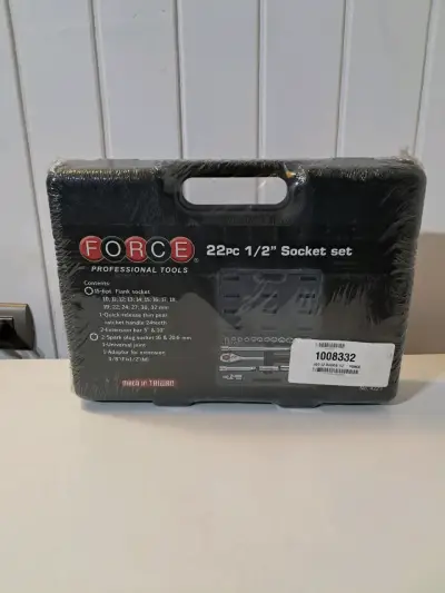 Juego de dados 22 piezas 1/2" Force - miniatura 4