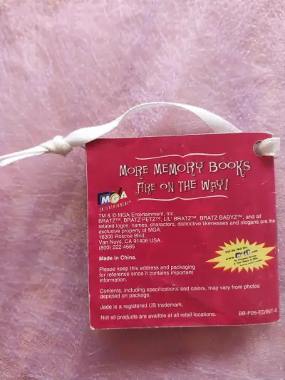 Libro de recuerdos Bratz Babyz MGA - miniatura 3