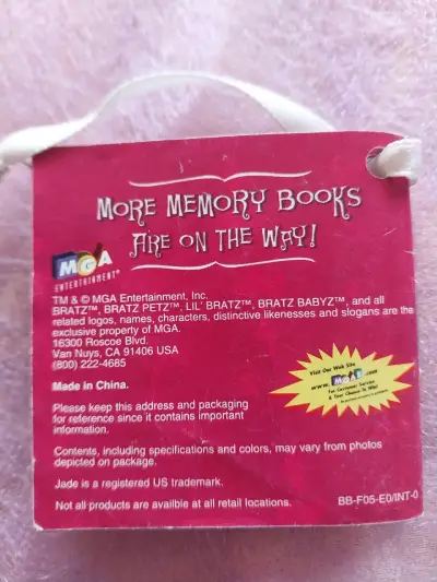 Libro de recuerdos Bratz Babyz MGA - miniatura 4