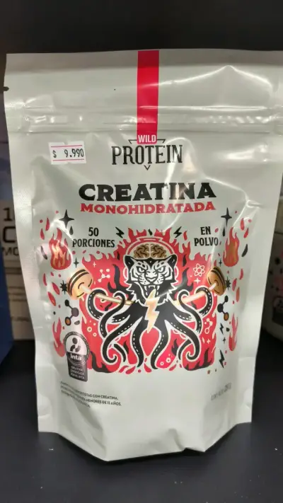 Creatina Monohidratada Wild Protein 50 Porciones - miniatura 1
