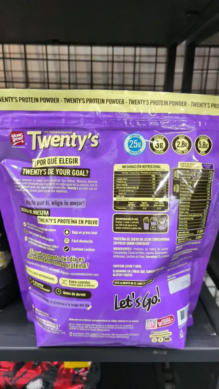 Proteína Whey Twenty's Cookies & Cream - 4