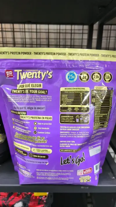 Proteína Whey Twenty's Cookies & Cream - miniatura 4