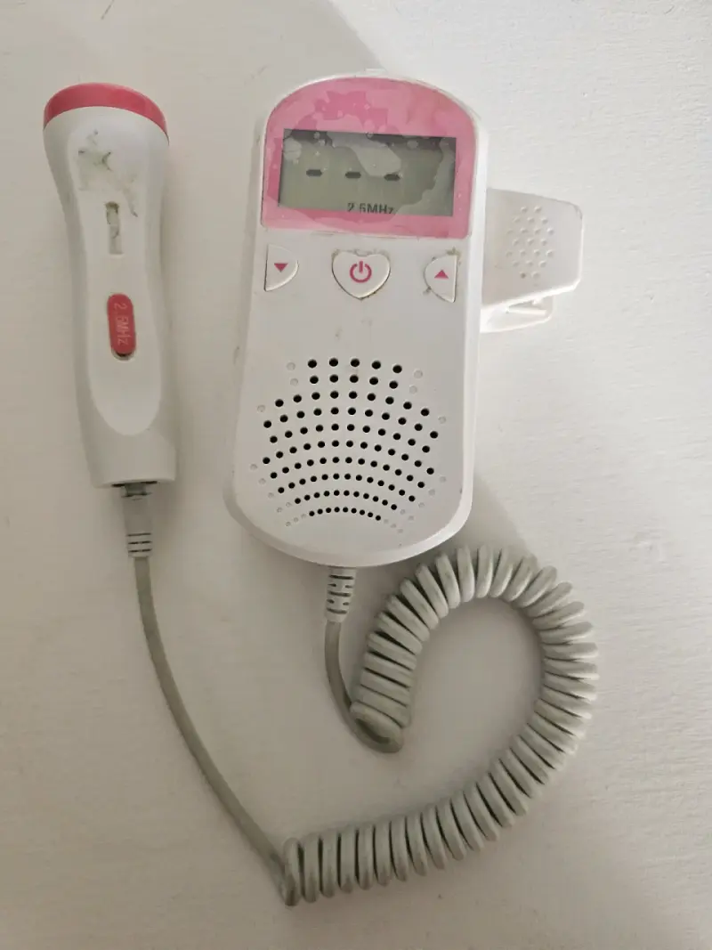 Doppler fetal portátil 2.5 MHz para monitoreo - 1