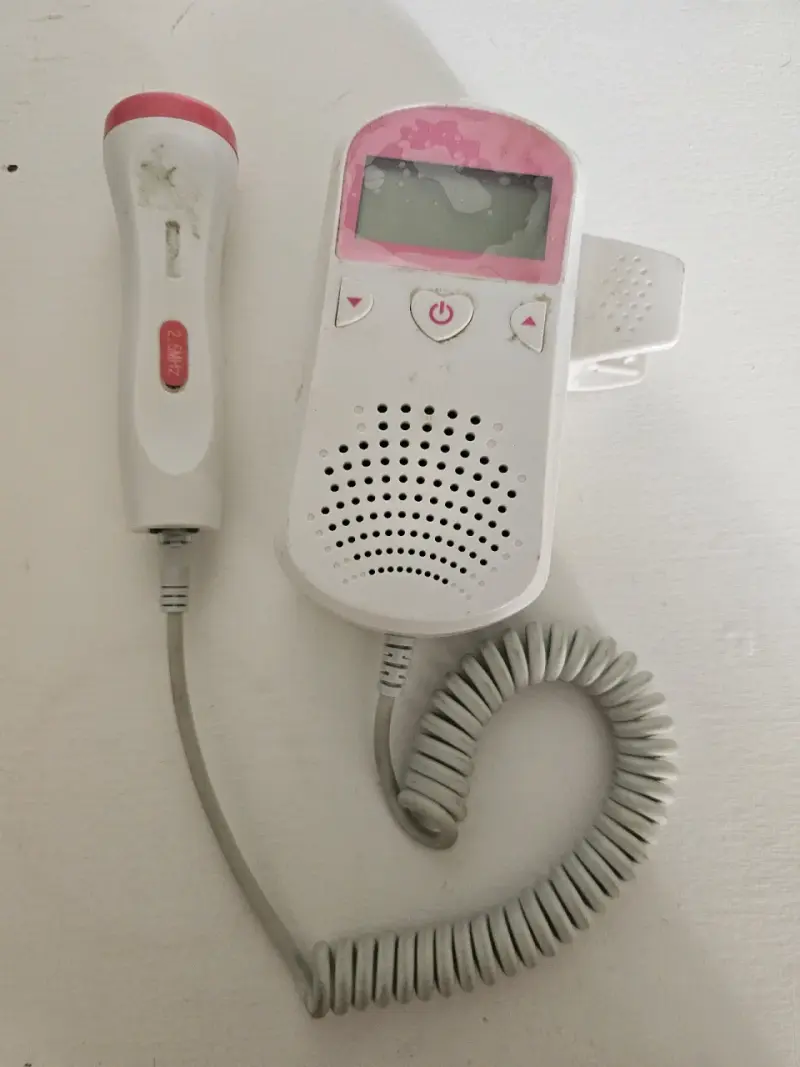 Doppler fetal portátil 2.5 MHz para monitoreo - 2