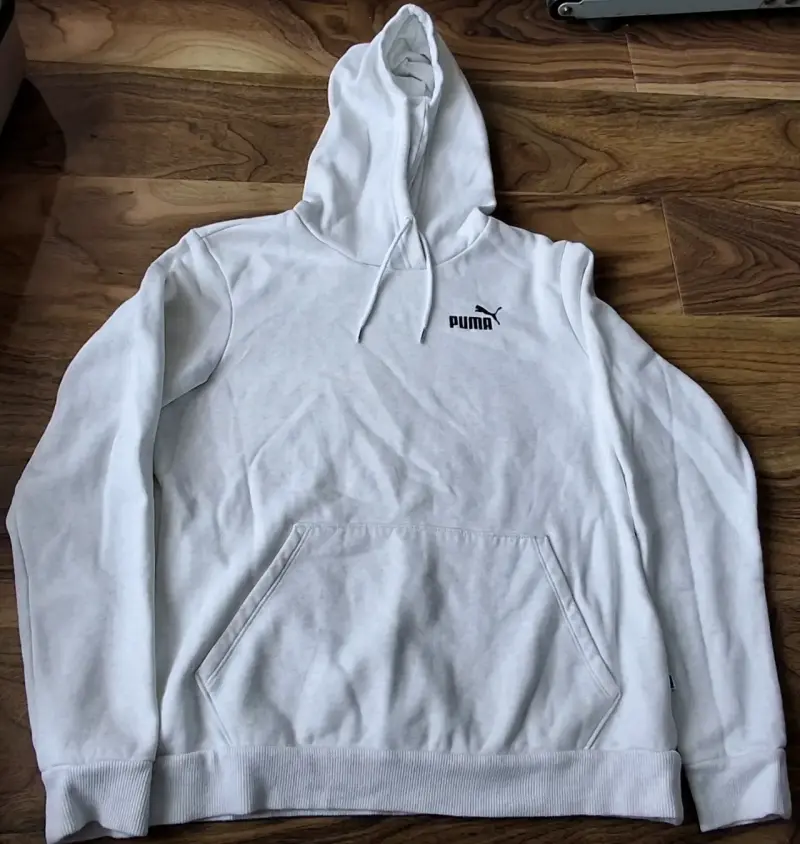 Polerón con capucha blanco Puma para hombre - 1