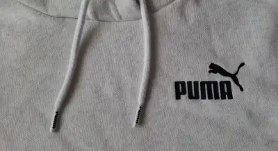 Polerón con capucha blanco Puma para hombre - miniatura 2
