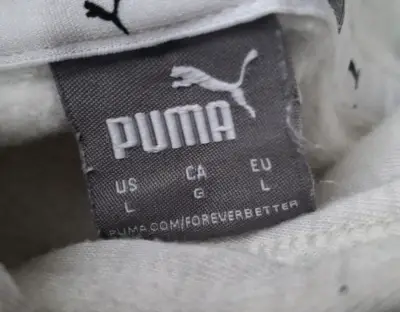 Polerón con capucha blanco Puma para hombre - miniatura 3