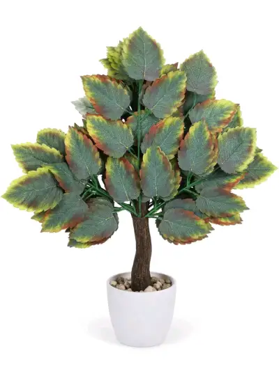 Planta artificial decorativa estilo otoñal - miniatura 2