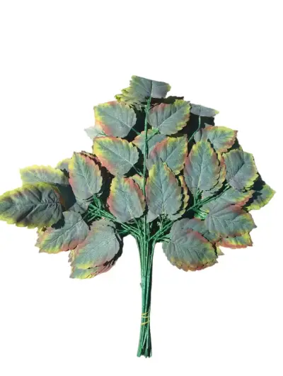 Planta artificial decorativa estilo otoñal - miniatura 1