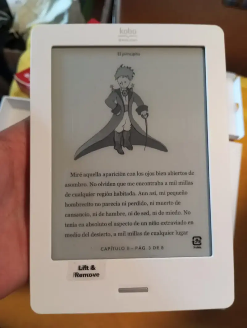 E-Reader Kobo Touch Blanco N905 - Como Nuevo En Ca - 5