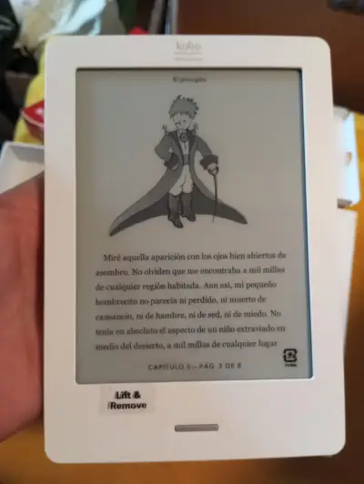E-Reader Kobo Touch Blanco N905 - Como Nuevo En Ca - miniatura 5