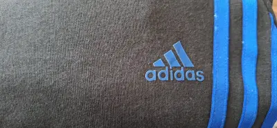 Pantalones deportivos negros con franjas Adi - miniatura 3