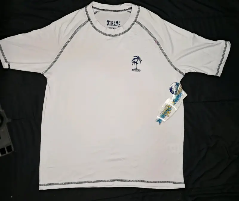 Polera blanca de niño iXtreme con diseño de palme - 2