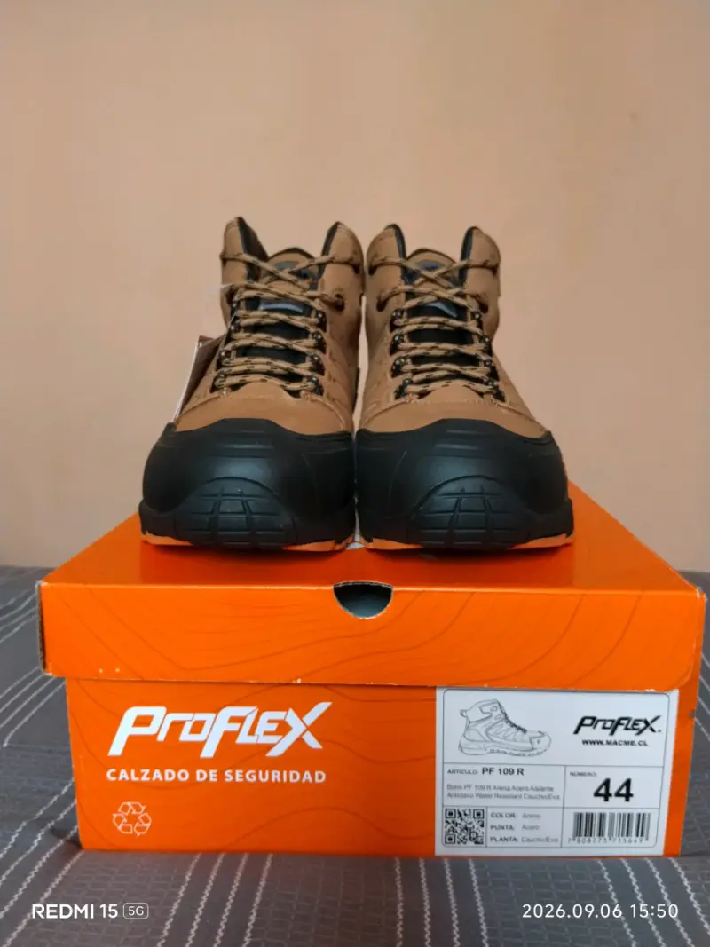 Botas de seguridad Proflex arena talla 44 - 1