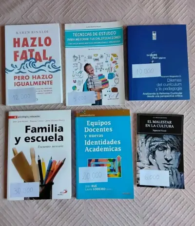 Lote de libros variados de educación y psicología - miniatura 1