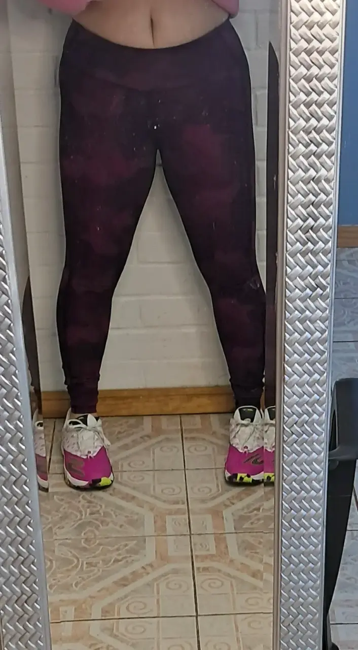 Leggings deportivos mujer color morado