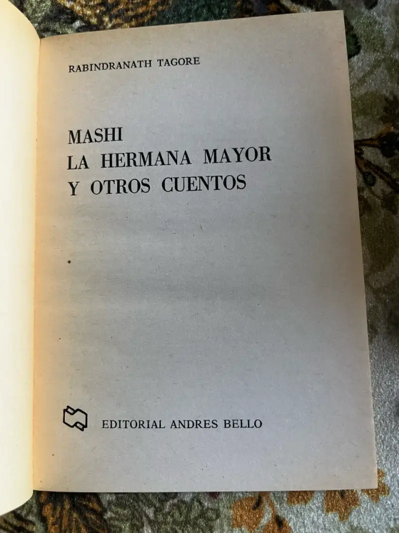 Libro 'Mashi La Hermana Mayor y Otros Cuentos' de Rabindranath Tagore - 2