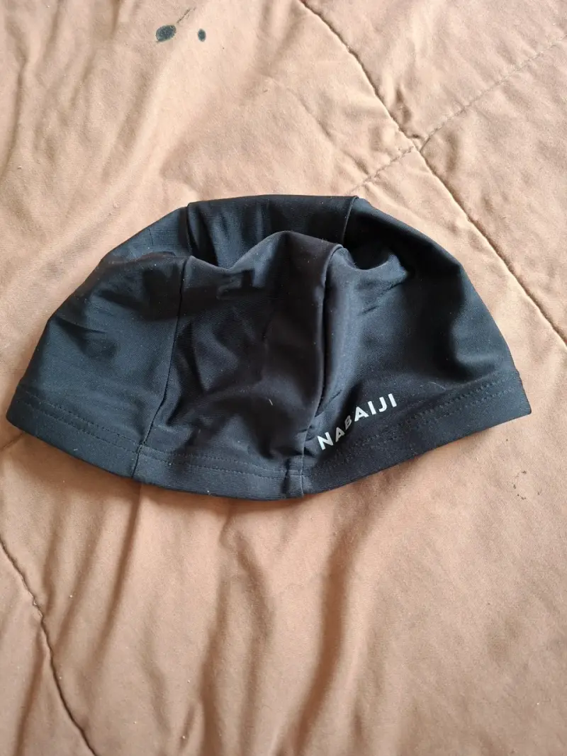 Gorros de natación Nabaiji y Speedo en negro y rosa - 2