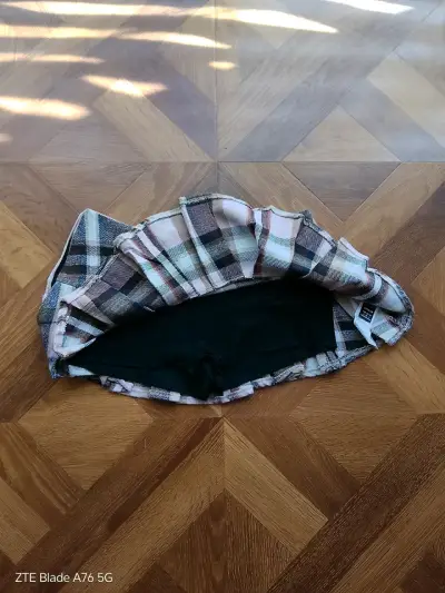 Extra micro falda a cuadros Shein talla S - miniatura 3