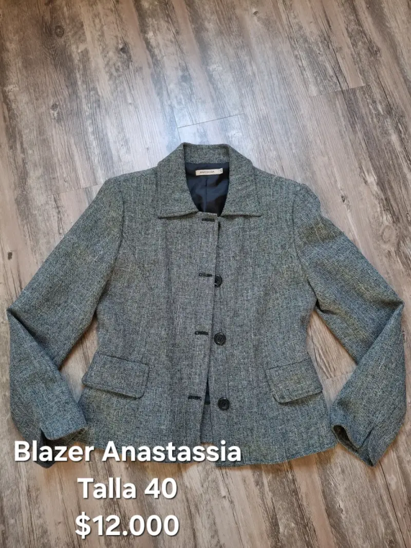 Blazer gris Anastassia talla 40