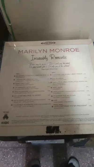 Vinilo Edición Limitada Marilyn Monroe Incurably Romantic - miniatura 2