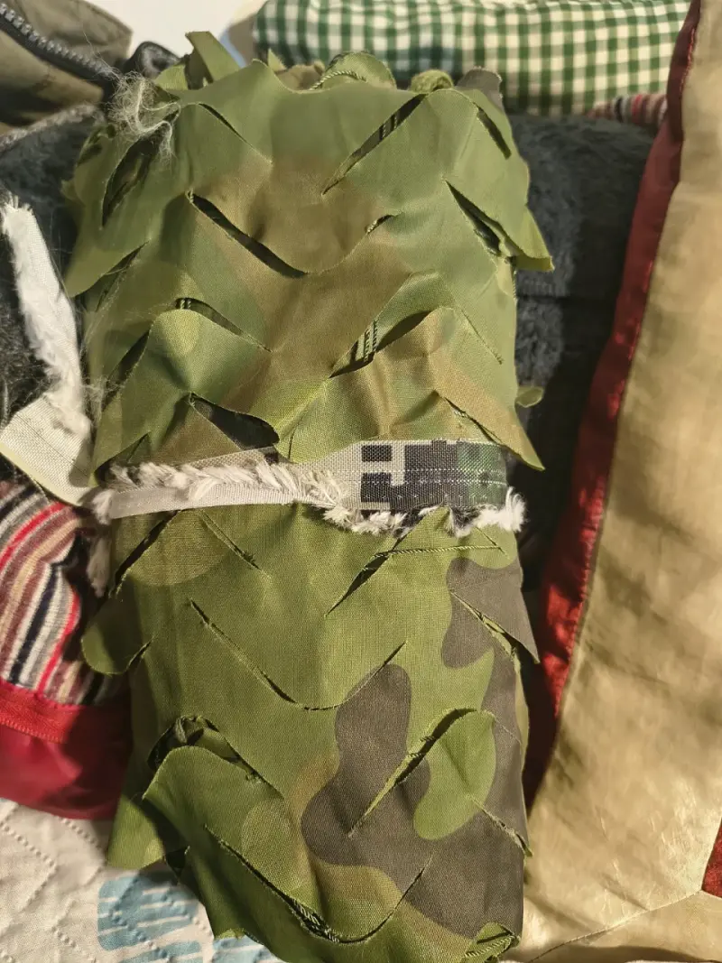 Tela camuflaje militar para manualidades