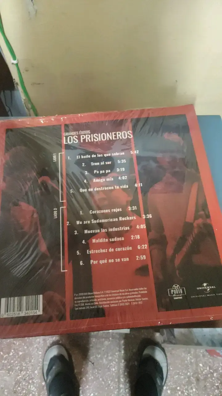 Vinilo Los Prisioneros Grandes Éxitos - 2
