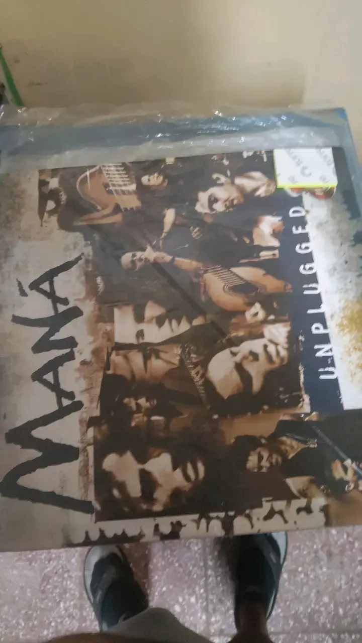 Vinilo Maná MTV Unplugged en buen estado
