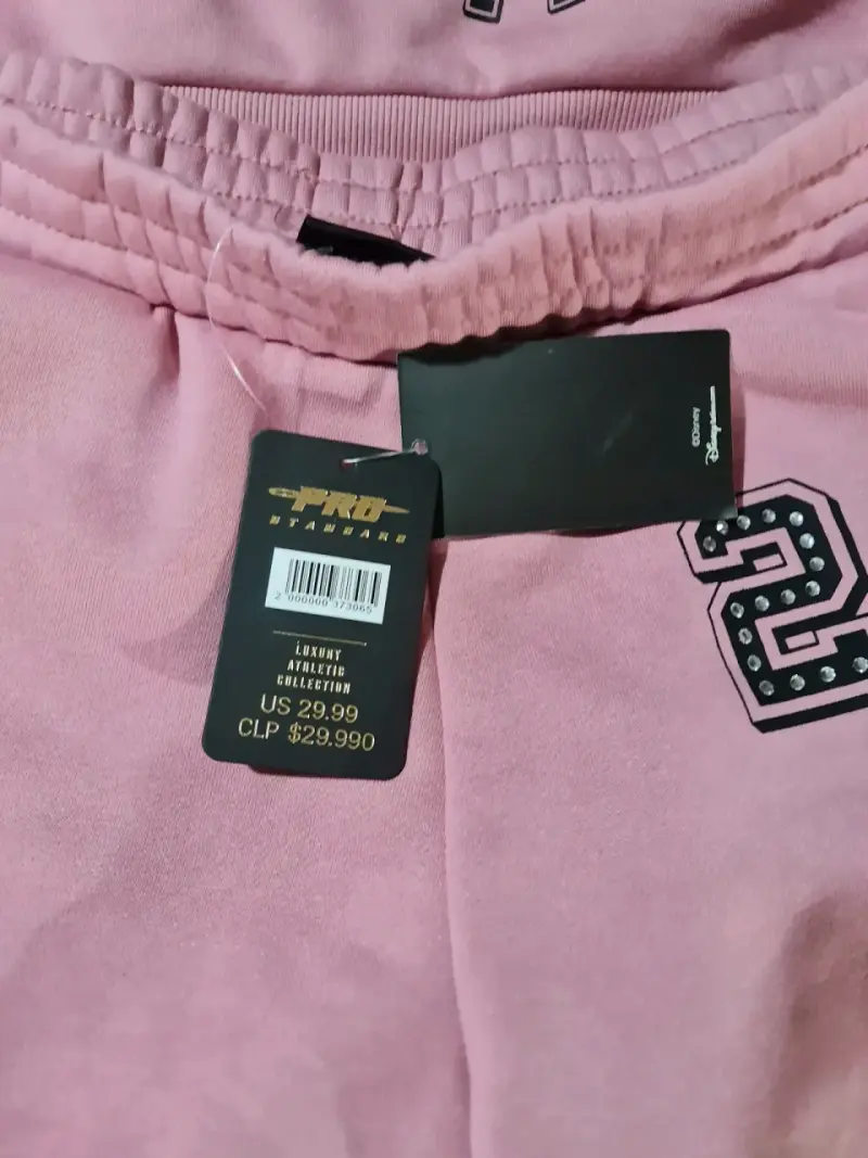 Conjunto de polerón y pantalón Mickey Mouse rosa - 4