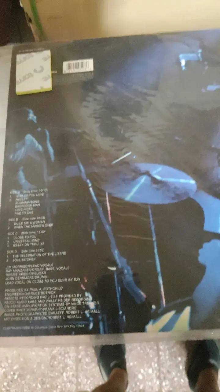 Vinilo The Doors Absolutely Live - 2