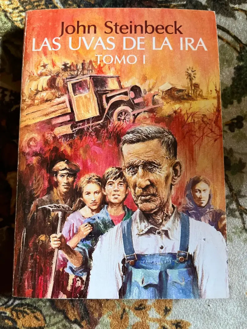 Libro Las Uvas de la Ira Tomo de John Steinbeck - 1