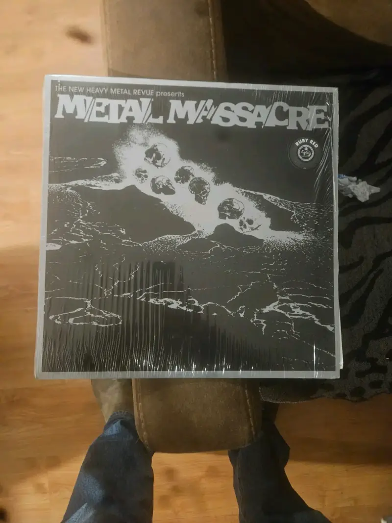 Vinilo Metal Massacre edición Ruby Red - 1