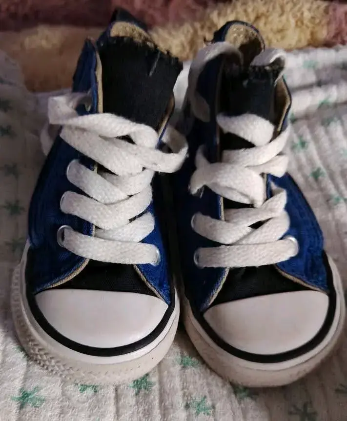 Zapatillas Converse All Star para niños, azul - 4