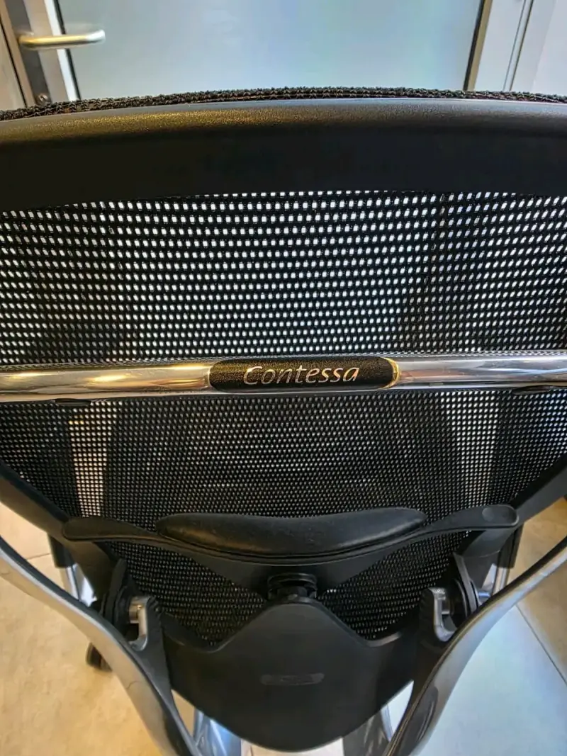 Silla de oficina ergonómica Okamura Contessa negra - 2