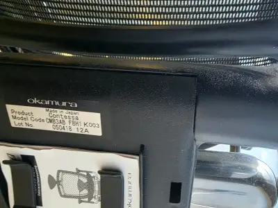 Silla de oficina ergonómica Okamura Contessa negra - miniatura 4
