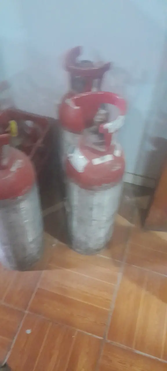 Cilindros de  co2 cargados