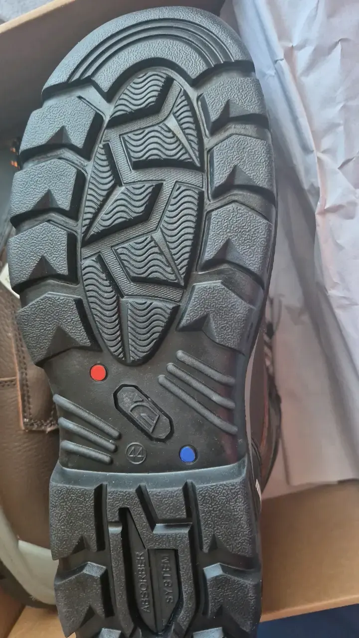 Botas de seguridad Norseg marrones con puntera reforzada - 2