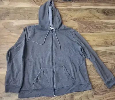 Polerón Everlast Sport Gris con Capucha - miniatura 1