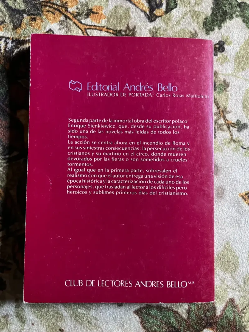Libro Quo Vadis Tomo II de Enrique Sienkiewicz - 3