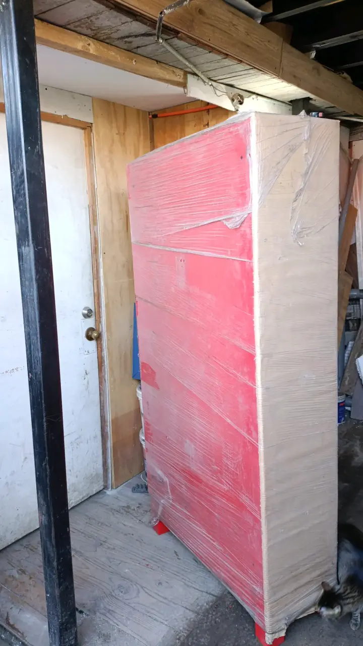 Gabinete para extintores de metal rojo - 3