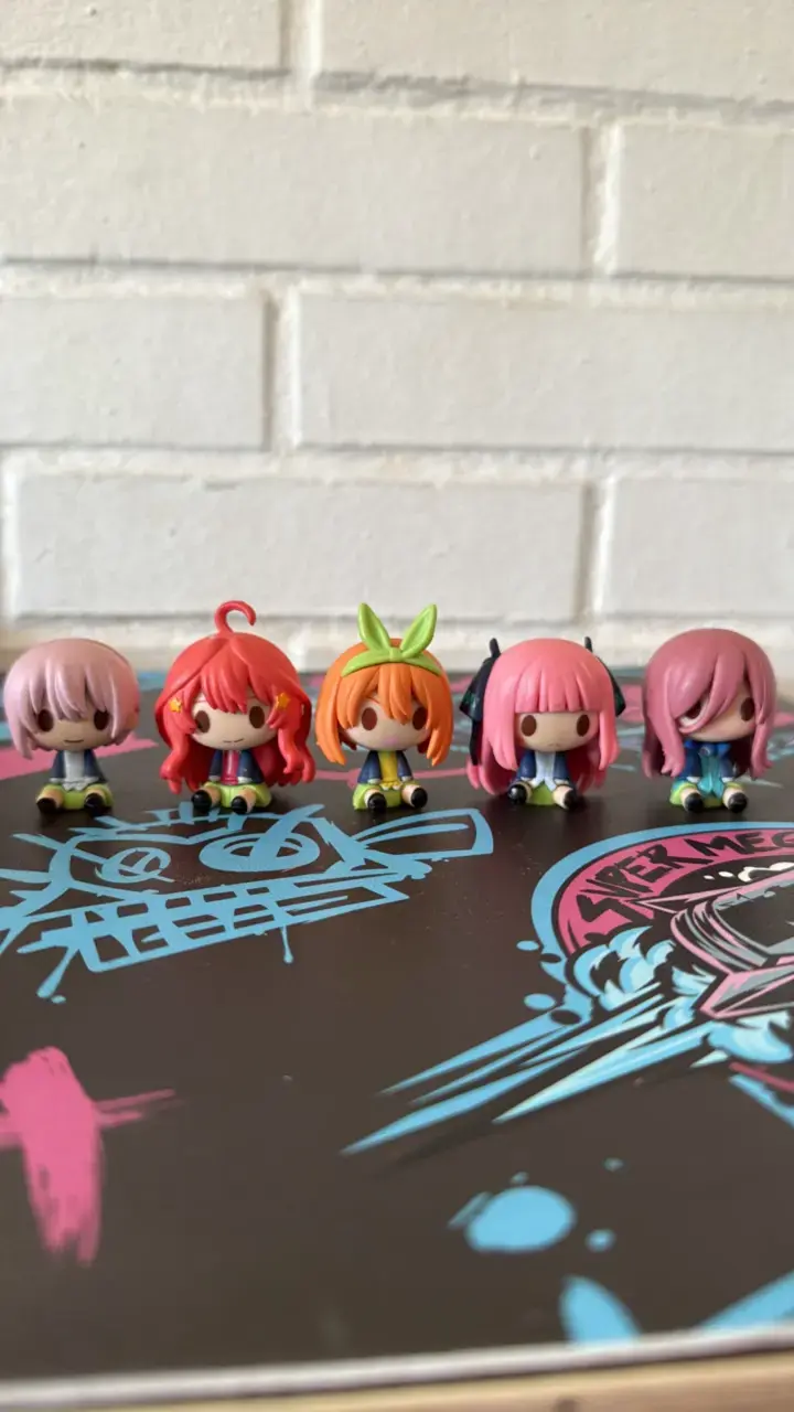 Set de figuras coleccionables Quintillizas