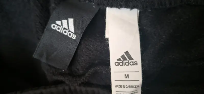 Pantalones deportivos Adidas negros con franjas - 3