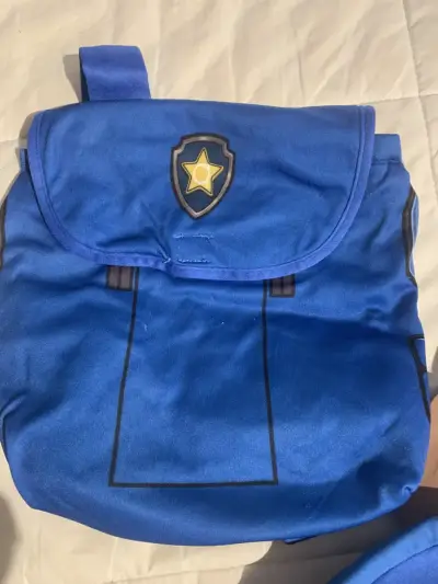 Disfraz de Chase Pow Patrol con mochila y gorra - miniatura 2