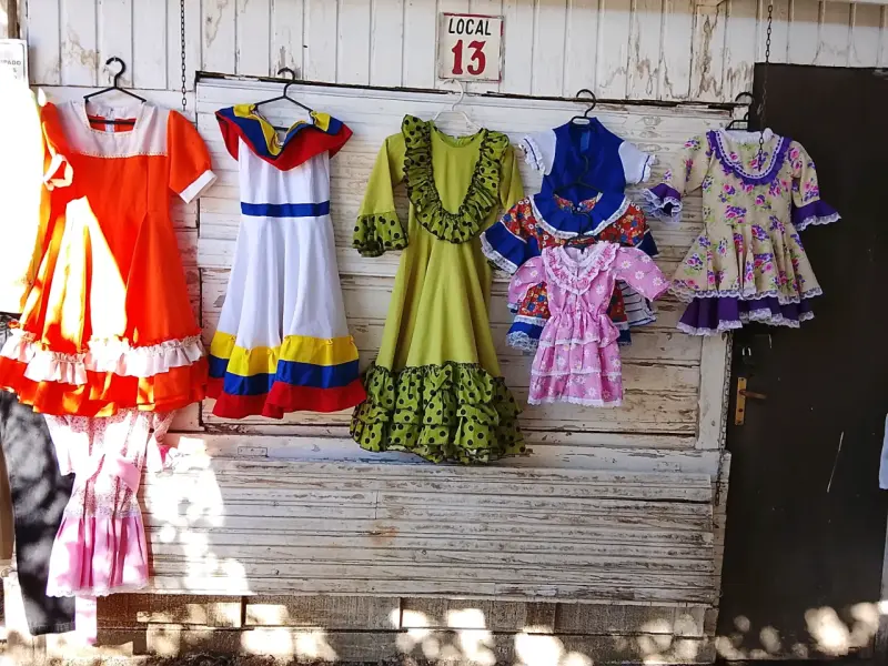 Vestido de Huasa Chilena para Niña - 1