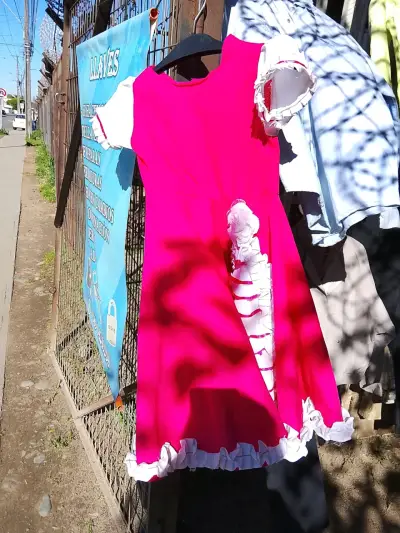 Vestido de Huasa Chilena para Niña - miniatura 2