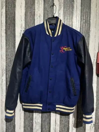 Chaqueta Varsity Spirit Cheer Azul talla m - miniatura 4