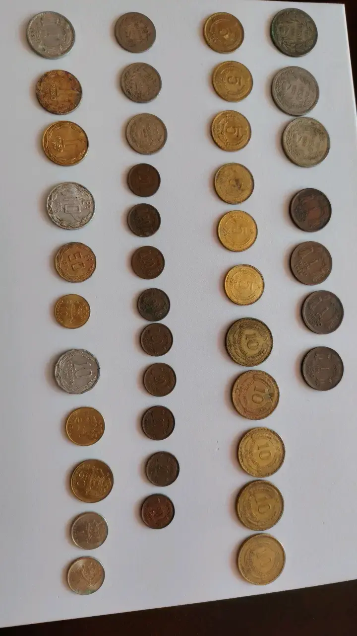 Colección de monedas antiguas variadas - 2