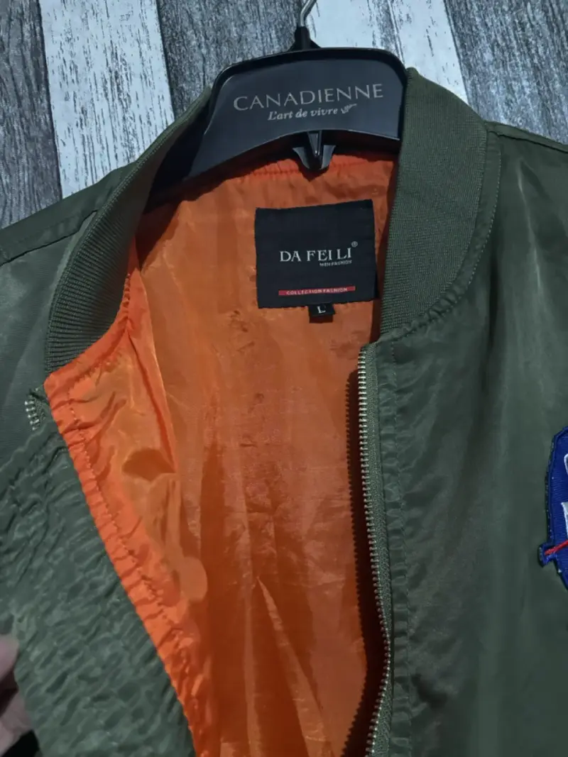 Chaqueta bomber americana talla m - 4